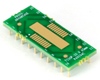 TSSOP-20-Exp-Pad to DIP-20 SMT Adapter (0.65 mm pitch) Compact Series TSSOP-20-Exp-Pad to DIP-20 SMT Adapter (0.65 mm pitch) Compact Series