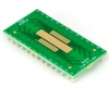 TSSOP-28-Exp-Pad to DIP-28 SMT Adapter (0.65 mm pitch) Compact Series TSSOP-28-Exp-Pad to DIP-28 SMT Adapter (0.65 mm pitch) Compact Series