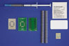 JLCC-32 (50 mils / 1.27 mm pitch) PCB and Stencil Kit
