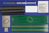TQFP-128 (0.5 mm pitch, 14 x 20 mm body) PCB and Stencil Kit