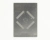 TQFP-100 (0.4 mm pitch, 12 x 12 mm body) Stainless Steel Stencil
