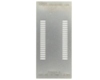 SOP-40 (1.27 mm pitch, 10.7 mm body) Stainless Steel Stencil