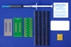 SOIC-44 (1.27 mm pitch, 10.16 mm body) PCB and Stencil Kit