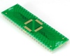 LQFP-48 to DIP-48 SMT Adapter (0.65 mm pitch, 10 x 10 mm body) Compact Series