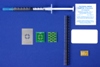 PLCC-16 (1.27 mm pitch, 7.4 x 7.4 mm body) PCB and Stencil Kit