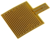 Electrode Flexible PCB, with 20x20mm Square Pad Area, Wide Trace/Space, Long Surface Mount Pad Direction, ENIG Electrode Flexible PCB, with 20x20mm Square Pad Area, Wide Trace/Space, Long Surface Mount Pad Direction, ENIG