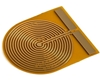 Electrode Flexible PCB, with 15x15mm Round Pad Area, Tight Trace/Space, Across (Compact) Surface Mount Pad Direction, ENIG Electrode Flexible PCB, with 15x15mm Round Pad Area, Tight Trace/Space, Across (Compact) Surface Mount Pad Direction, ENIG
