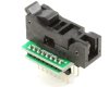 SOIC-16 Socket to DIP-16 Adapter (150 mil body, 1.27 mm pitch)