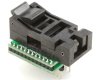 SOIC-24 Socket to DIP-24 Adapter (300 mil body, 1.27 mm pitch)