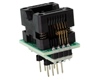 SOIC-8 Narrow Socket to DIP-8 Adapter (3.9 mm body, 1.27 mm pitch)