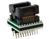 SOIC-20 Wide Socket to DIP-20 Adapter (5.4 mm body, 1.27 mm pitch)