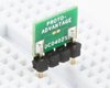 Discrete 01005 / 0201 / 0402 to 300mil TH Adapter - SM pins